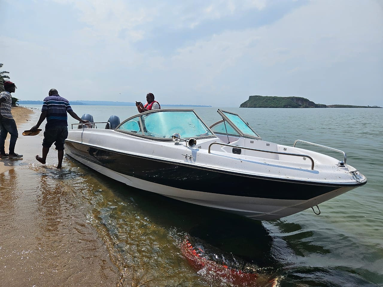 Boat cruise on Lake Victoria